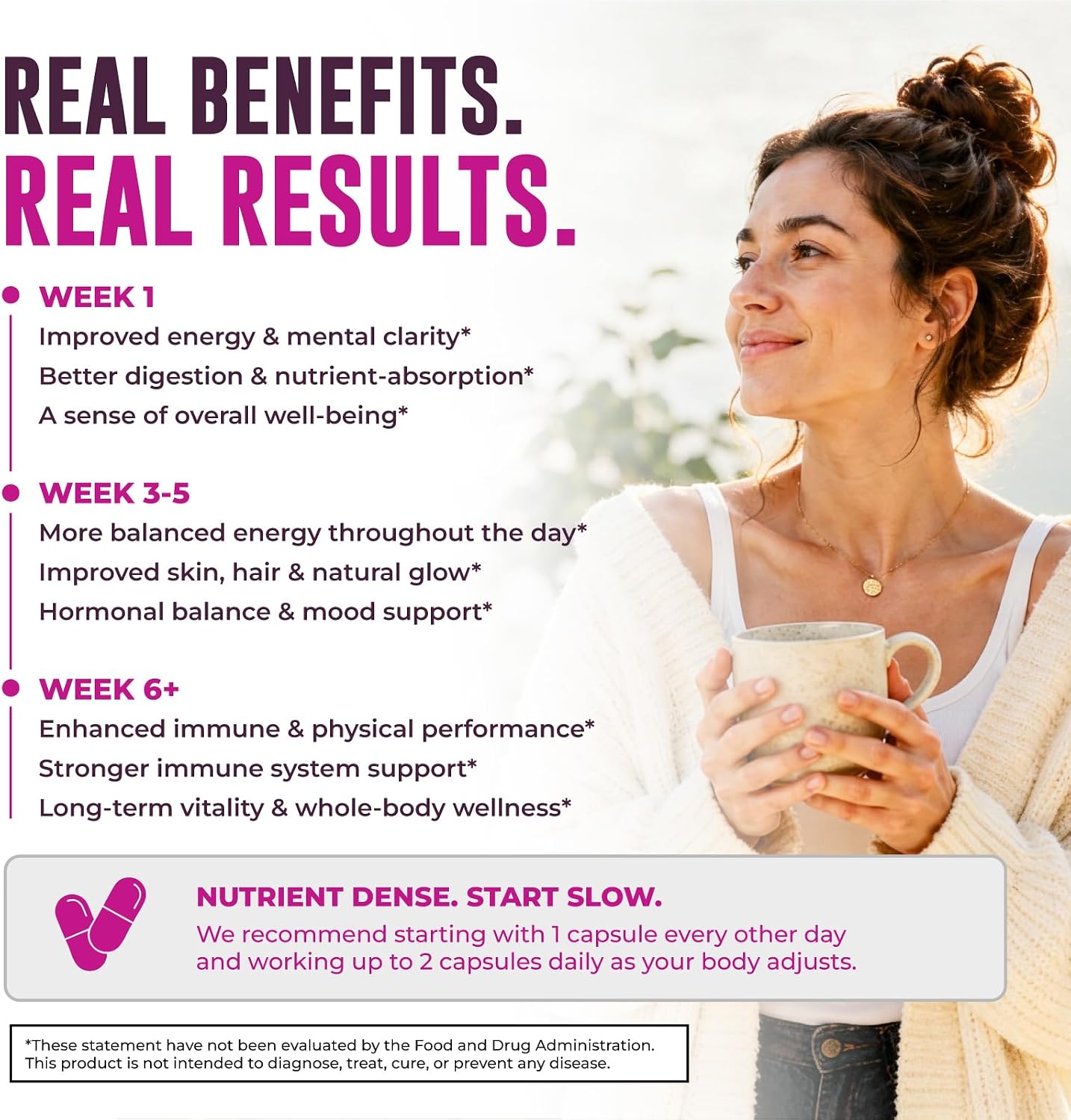 Beef Organ Supplement for Women, 120 Capsules | Beef Liver, Kidney, Heart and Uterus Tissue - Supports Women's Energy & Health - Grass Fed, Pasture Raised, 3rd Party Tested